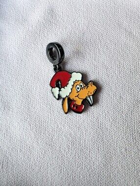 New dr Seuss Christmas The Grinch dog Max 925° silver charm for Pandora bracelet